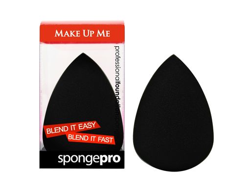 Профессиональный спонж для макияжа - Make Up Me SpongePro SP-1B Черный