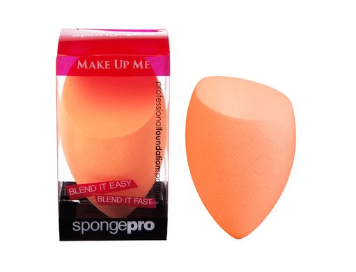 Профессиональный спонж для макияжа - Make Up Me SpongePro SP-3O Оранжевый