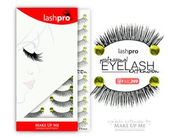 Профессиональный набор ресниц 10 пар - Make Up Me LashPro ML249