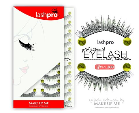 Професійний набір вій 10 пар - Make Up Me LashPro ML208