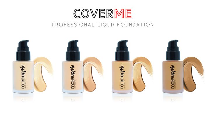 Тональна основа CoverMe #1 makeupMe FD-1
