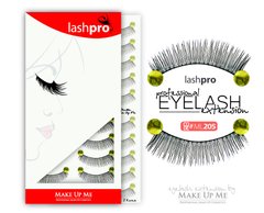 Профессиональный набор ресниц 10 пар - Make Up Me LashPro ML205