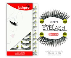 Профессиональный набор ресниц 10 пар - Make Up Me LashPro ML204